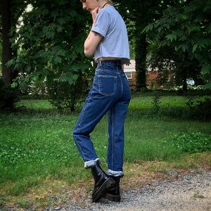 Vintage Cruel Girl Slim Fit Mom Jeans | 5
